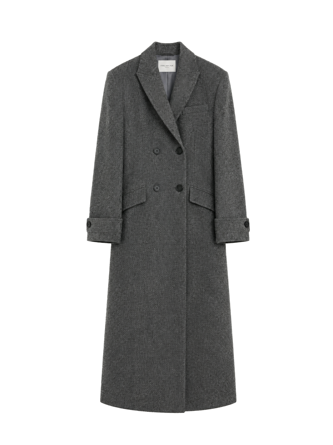 Firelady Fur Women's Baby Suri Alpaca-Wool Coat – Tailored Hourglass Fit