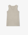 20NM ultra - fine high - quality silk, smooth and elegant U - neck straight knitted vest T - variant_title