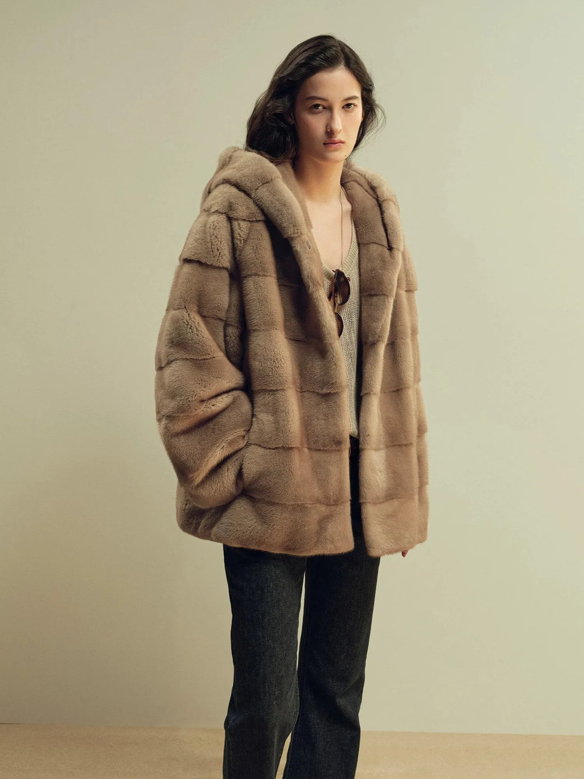 Firelady Fur Women's Mink Fur Coat – Hooded Short &amp; Long Styles