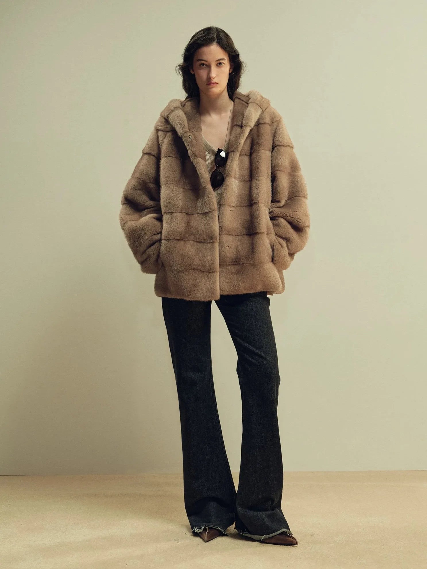 Firelady Fur Women's Mink Fur Coat – Hooded Short & Long Styles