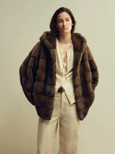 Firelady Fur Women's Mink Fur Coat – Hooded Short & Long Styles