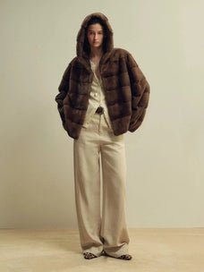 Firelady Fur Women's Mink Fur Coat – Hooded Short & Long Styles
