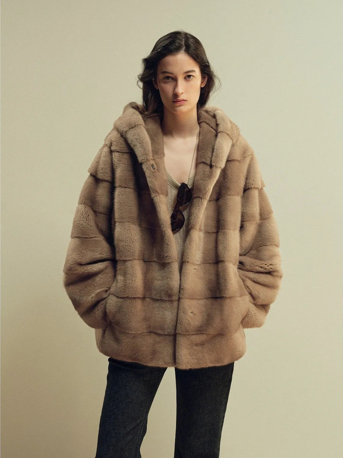 Firelady Fur Women's Mink Fur Coat – Hooded Short & Long Styles