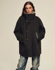 Firelady Fur Women's Down Parka with Detachable Tokaj Fur Collar & 90% Goose Down "Ode to the Stars"