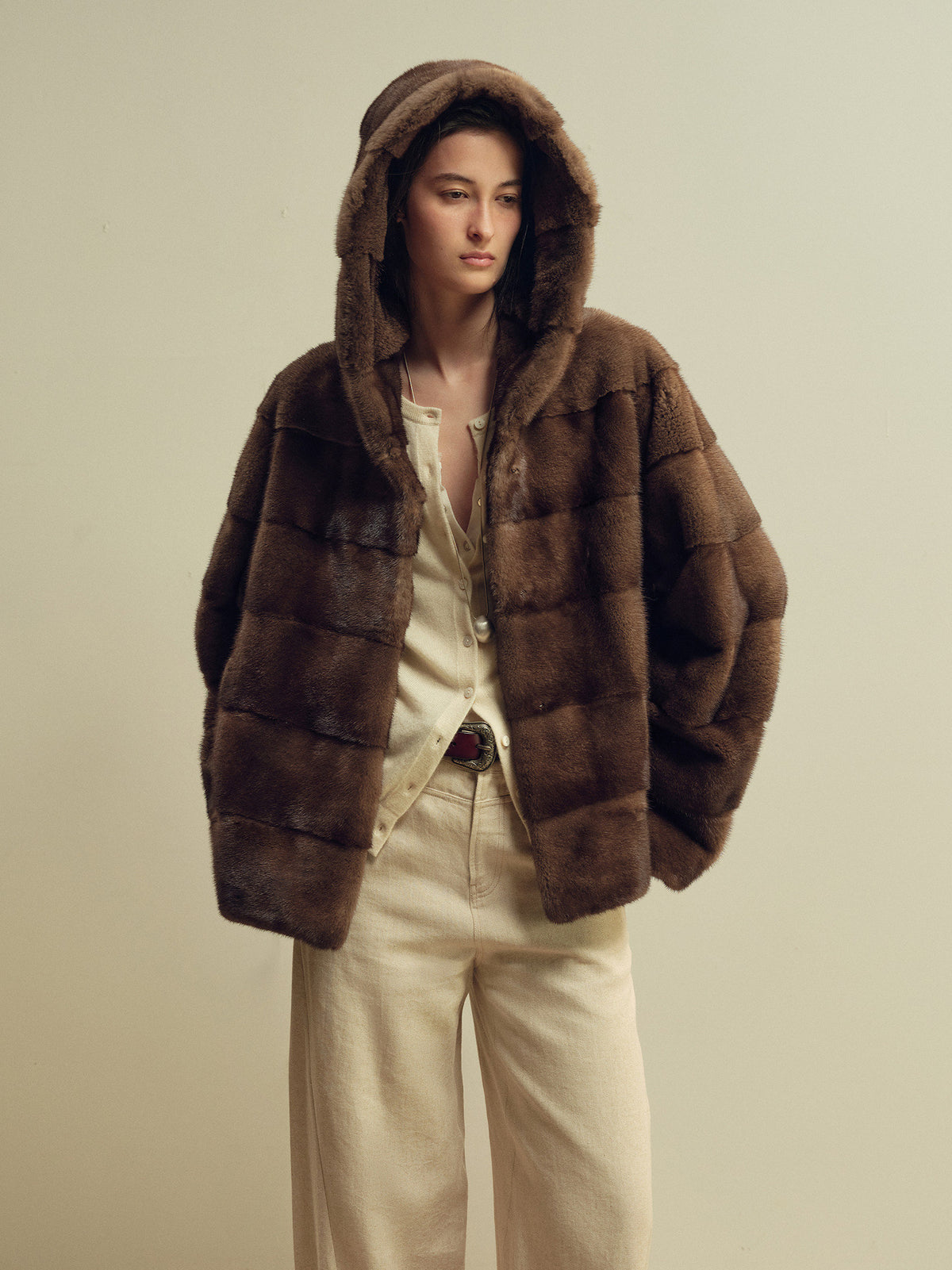 Firelady Fur Women's Mink Fur Coat – Hooded Short &amp; Long Styles