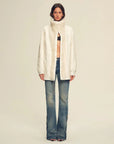 Firelady Fur Women's Down Parka with Detachable Tokaj Fur Collar & 90% Goose Down "Ode to the Stars"