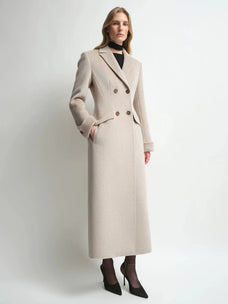 Firelady Fur Women's Baby Suri Alpaca-Wool Coat – Tailored Hourglass Fit