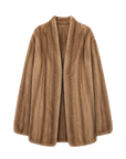 Firelady Fur Imported Kopenhagen Purple-Label Female Mink Full-Skin Woven V-Neck Fur Coat “Fairy Mountain Dew”