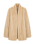 Firelady Fur Imported Kopenhagen Purple-Label Female Mink Full-Skin Woven V-Neck Fur Coat “Fairy Mountain Dew”