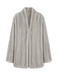 Firelady Fur Imported Kopenhagen Purple-Label Female Mink Full-Skin Woven V-Neck Fur Coat “Fairy Mountain Dew”