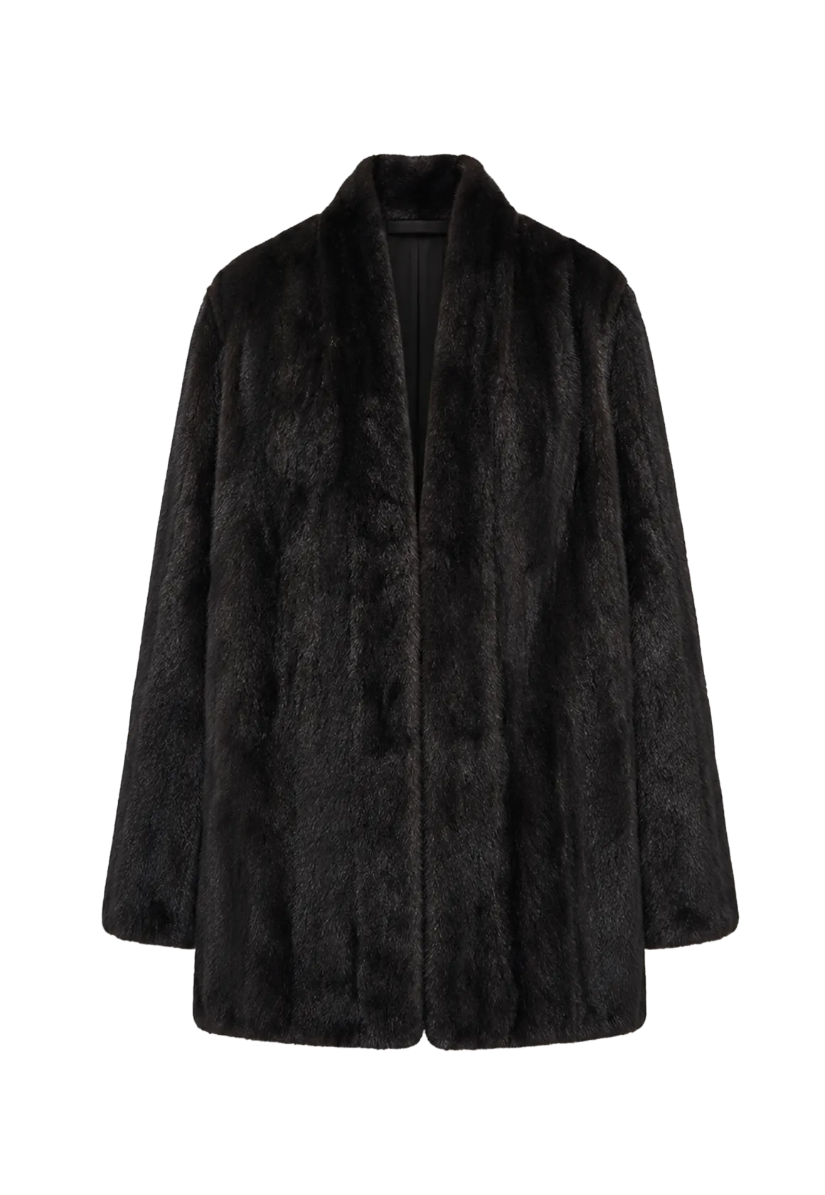 Firelady Fur Imported Kopenhagen Purple-Label Female Mink Full-Skin Woven V-Neck Fur Coat “Fairy Mountain Dew”