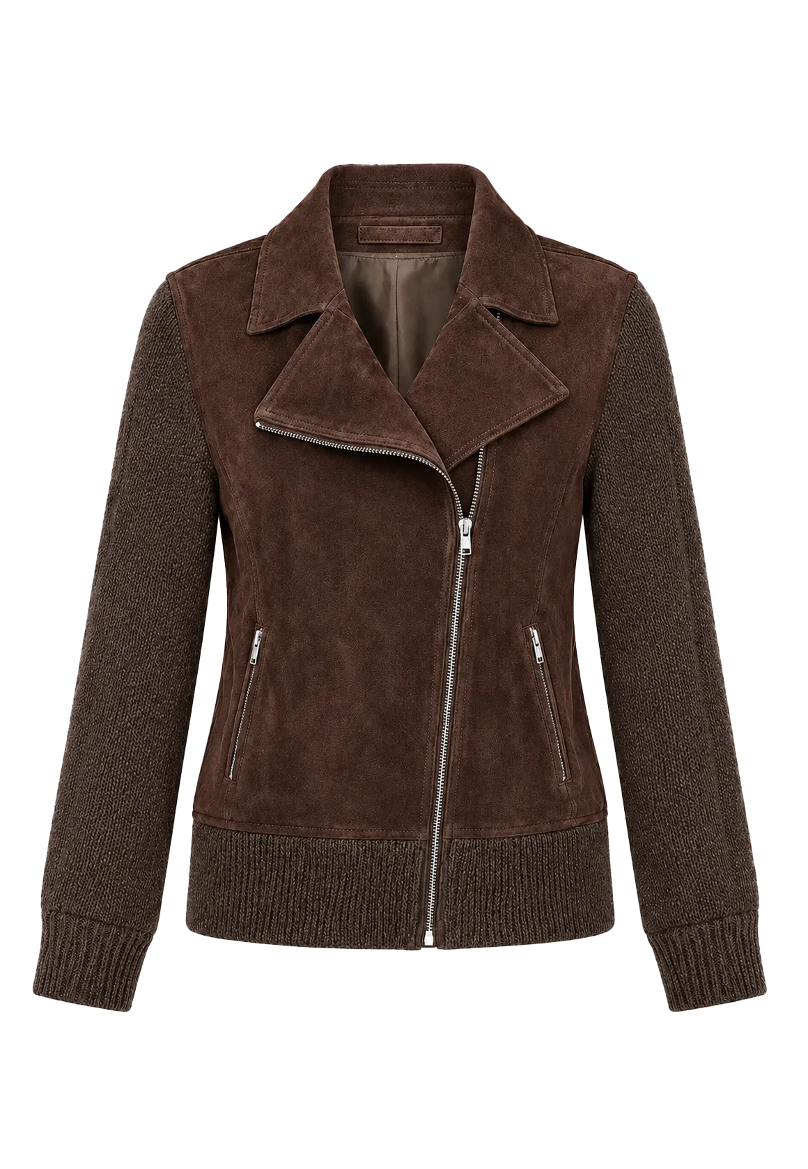 Firelady Fur Nishino Twilight Italian sheepskin jacket reddish brown product cutout