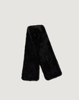 Firelady Fur Mink Fur Scarf with Woven Design Kopenhagen Purple Label Elegant High-Quality