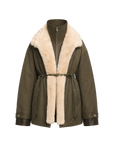 Firelady Fur Women's Detachable Toscana Shearling-Lined Parka Jacket "The Wizard of Oz"