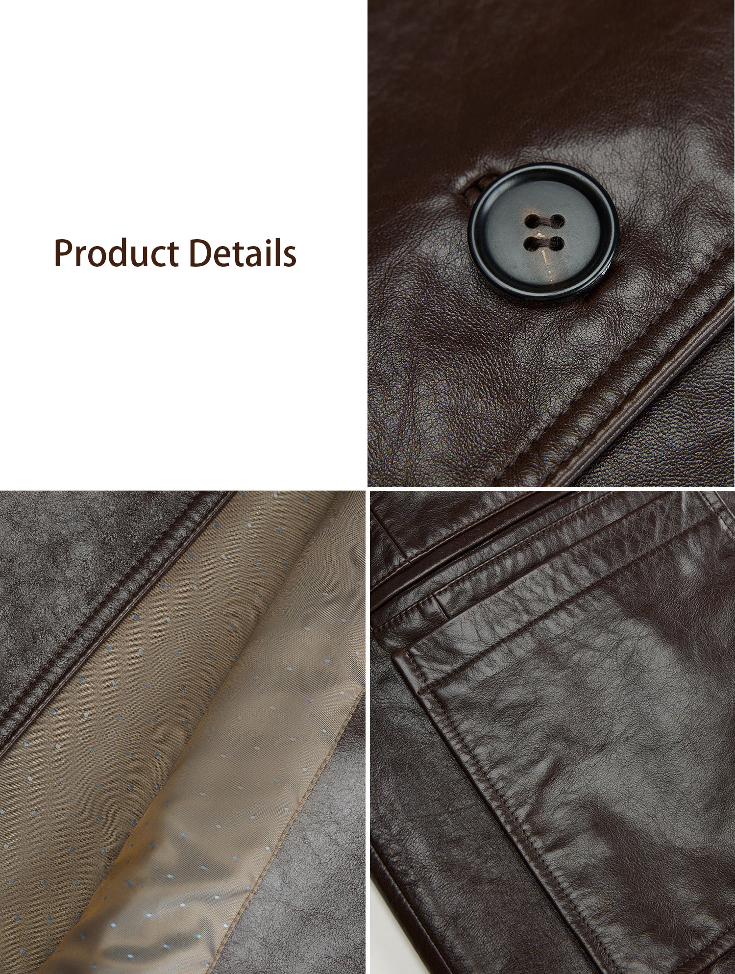 Firelady Fur Women‘s Leather Biker Jacket in British Imported Vintage Waxed Lambskin “American Focus”