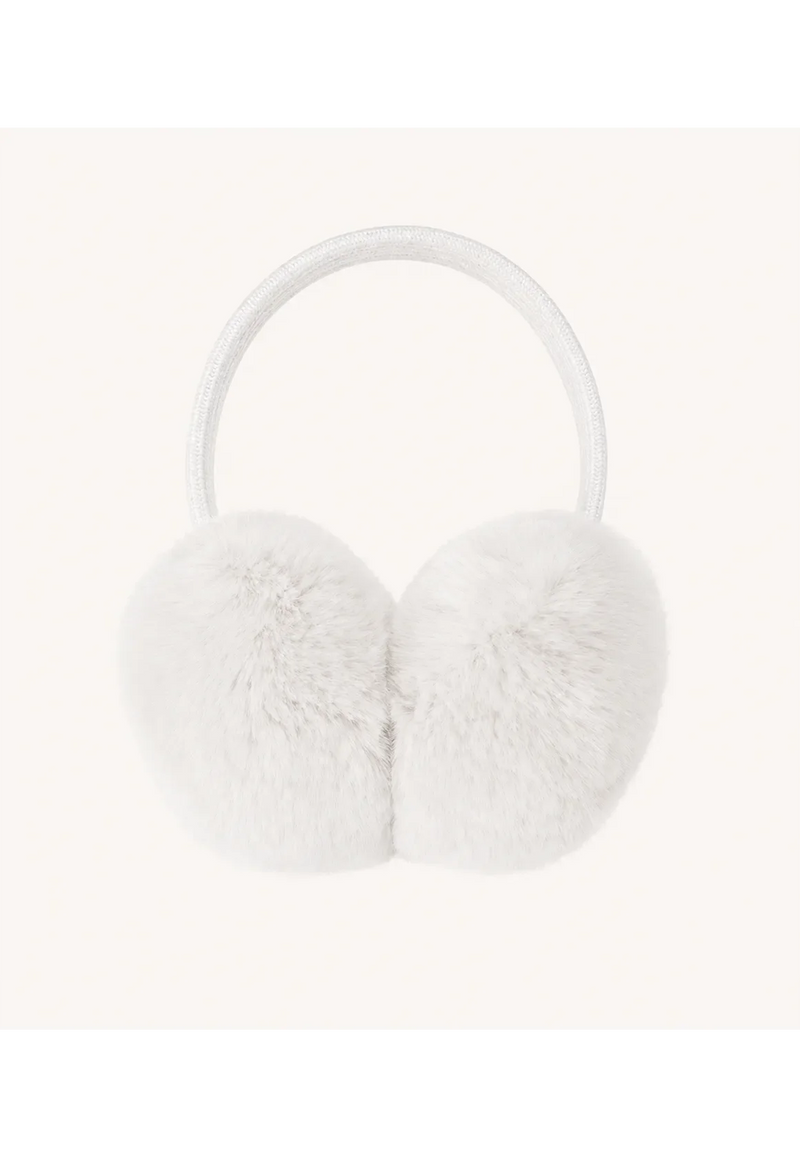 FireladyFur Women's Rabbit Fur Ear Muffs