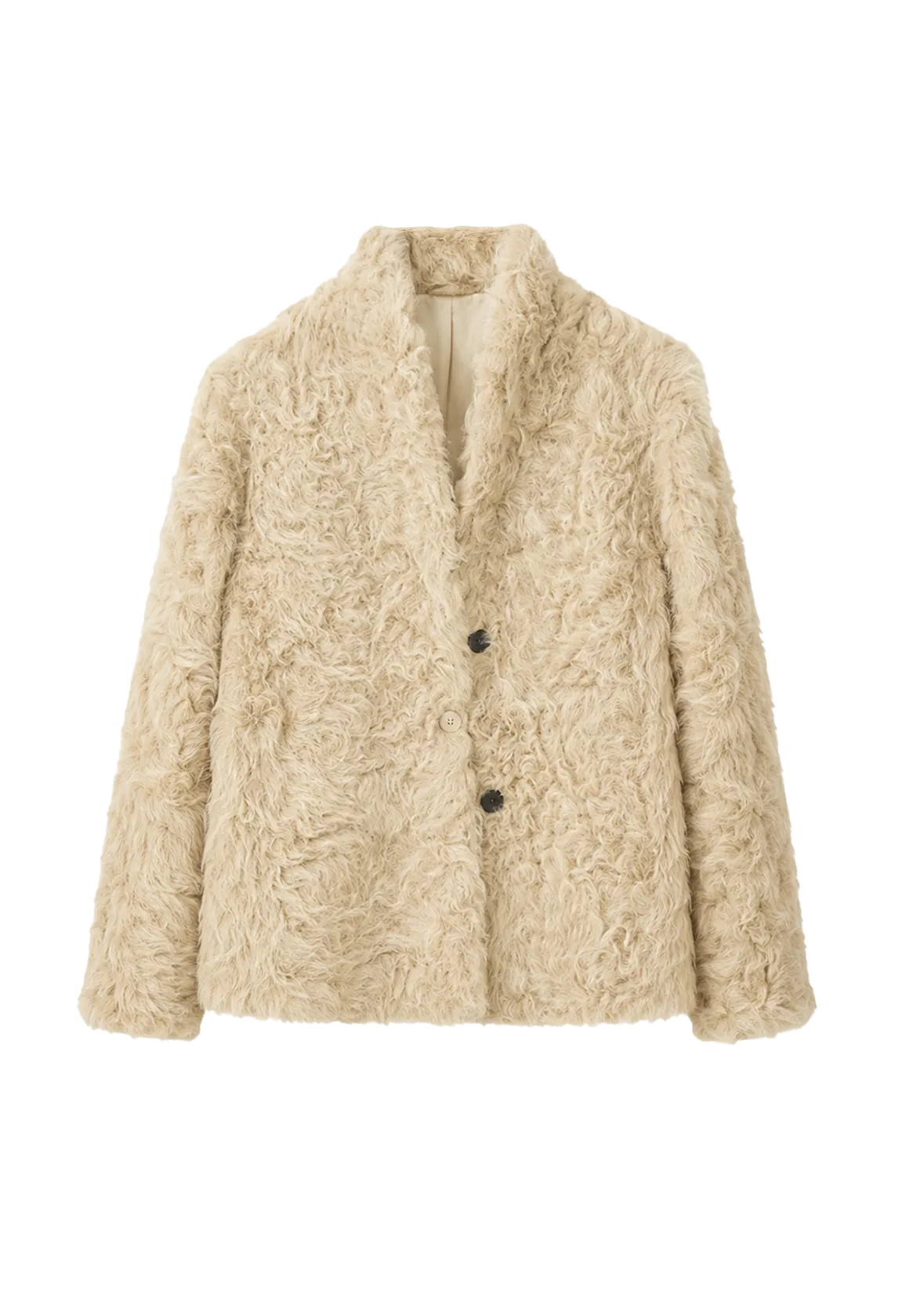 Firelady Fur Women‘s Shearling Coat | Rippled Waterwave Pattern, Rare Lake Lamb“Mole Manor”