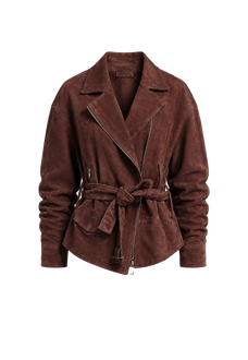 Firelady Fur Modern Times sheepskin moto jacket alternate product cutout