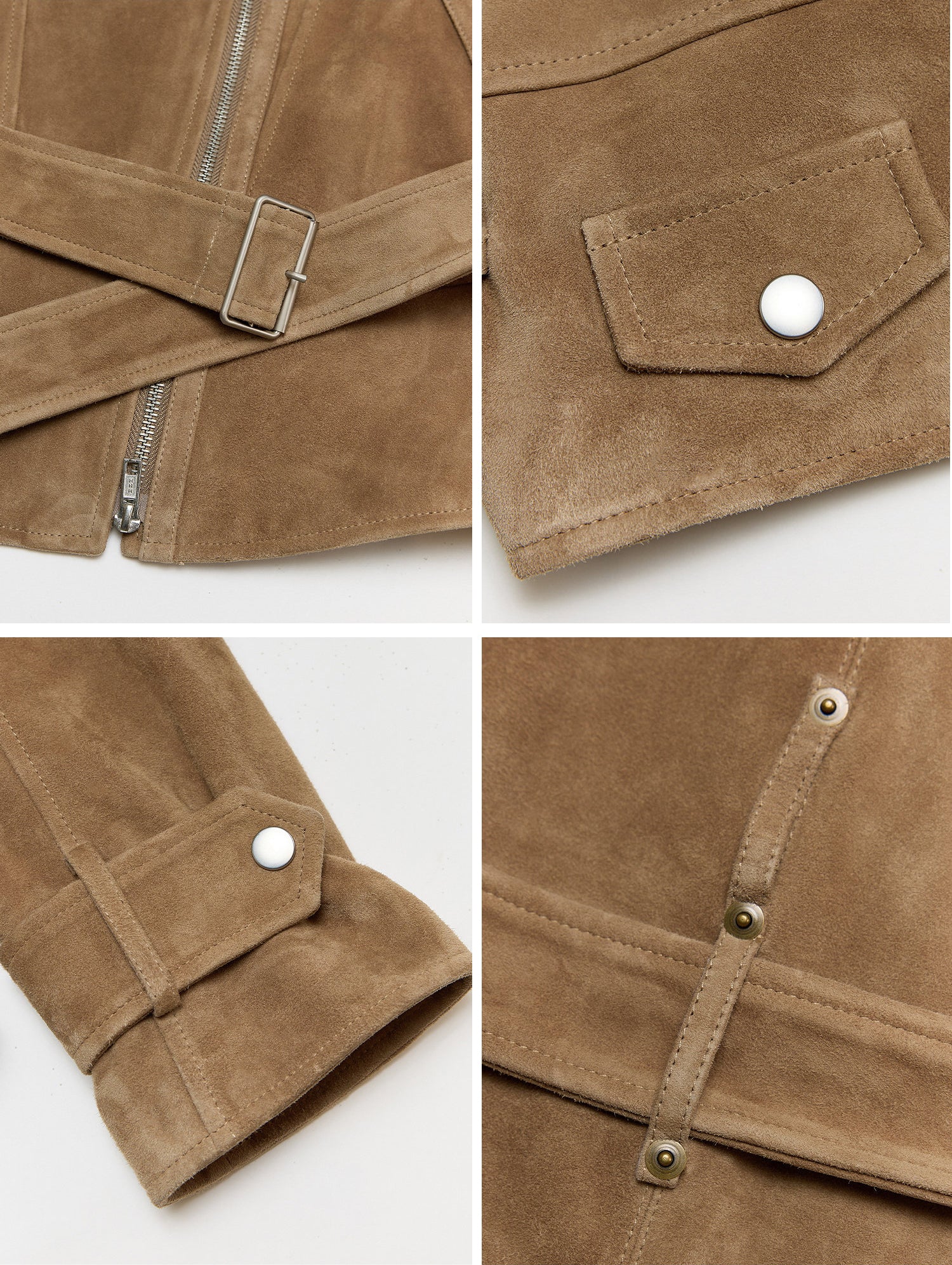 Firelady Fur Women's Sheepskin Moto Jacket "Modern Times"- Trendy Biker Coat