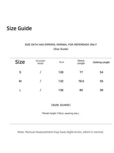 Firelady Fur Fashion Boundaries leather jacket size guide