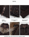 Firelady Fur Women's parka fur coat Two-tone Toscana down jacket “Song of the North”