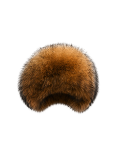 Fireladyfur Luxurious Fox Fur Hat and Earmuff Combination
