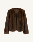 Fireladyfur Women's Fur Coat | Genuine Finnish Fox Fur"Reed Flower"