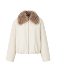 Fireladyfur Women's Parka with Tuscan Fur Collar & Removable Lining"Johnny"