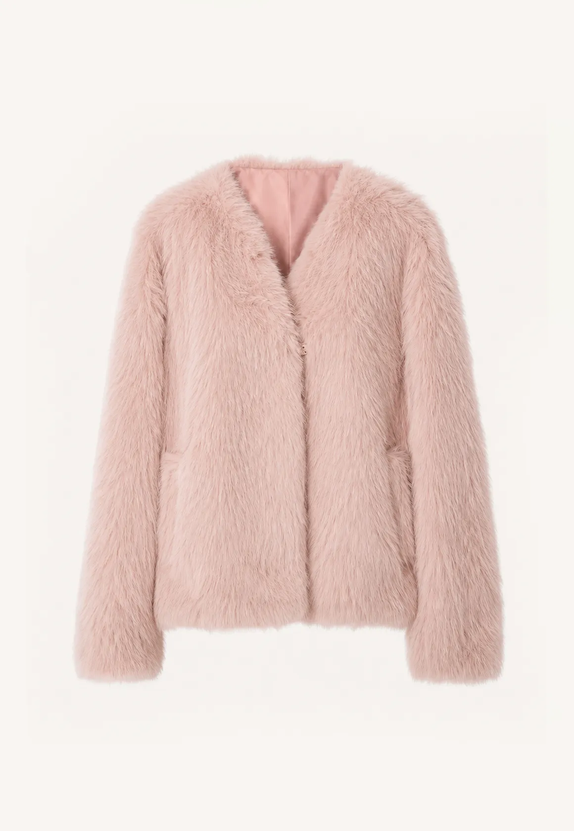 Fireladyfur Women's Pink Tuscan Sheepskin Coat“Babylon Phantom Nights”