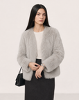 Fireladyfur Women's Pink Tuscan Sheepskin Coat“Babylon Phantom Nights”