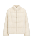 Fireladyfur Women's Purple Label Mink Coat | Horizontal Spine Tailoring | Mink Fur Outerwear“Legacy Mink”