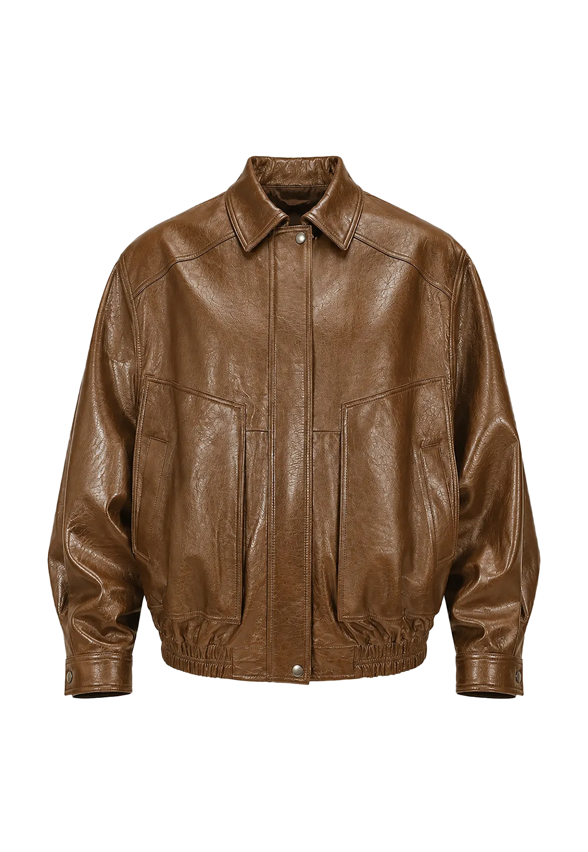 Fireladyfur Fashionable Luke waxed leather jacket alternate product cutout