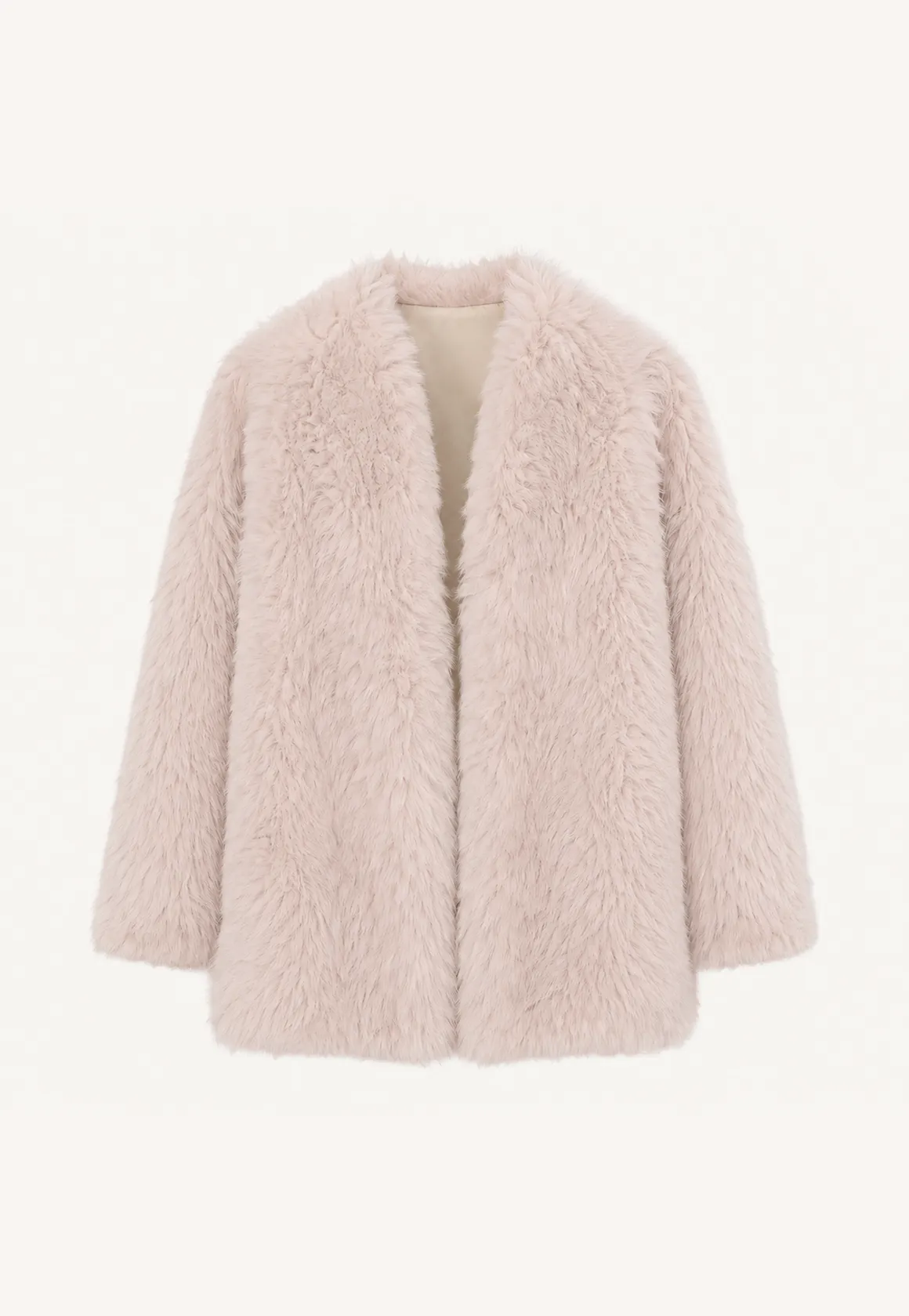 Fireladyfur Women's Tuscan Sheepskin Coat“Morning Mist Fairy”