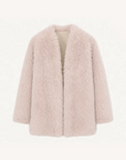 Fireladyfur Women's Tuscan Sheepskin Coat“Morning Mist Fairy”