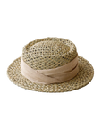 Fireladyfur Women's Woven Sun Hat with Concave Top and Elastic Waist for Summer