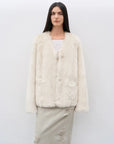 Fireladyfur Women's Pink Tuscan Sheepskin Coat“Babylon Phantom Nights”