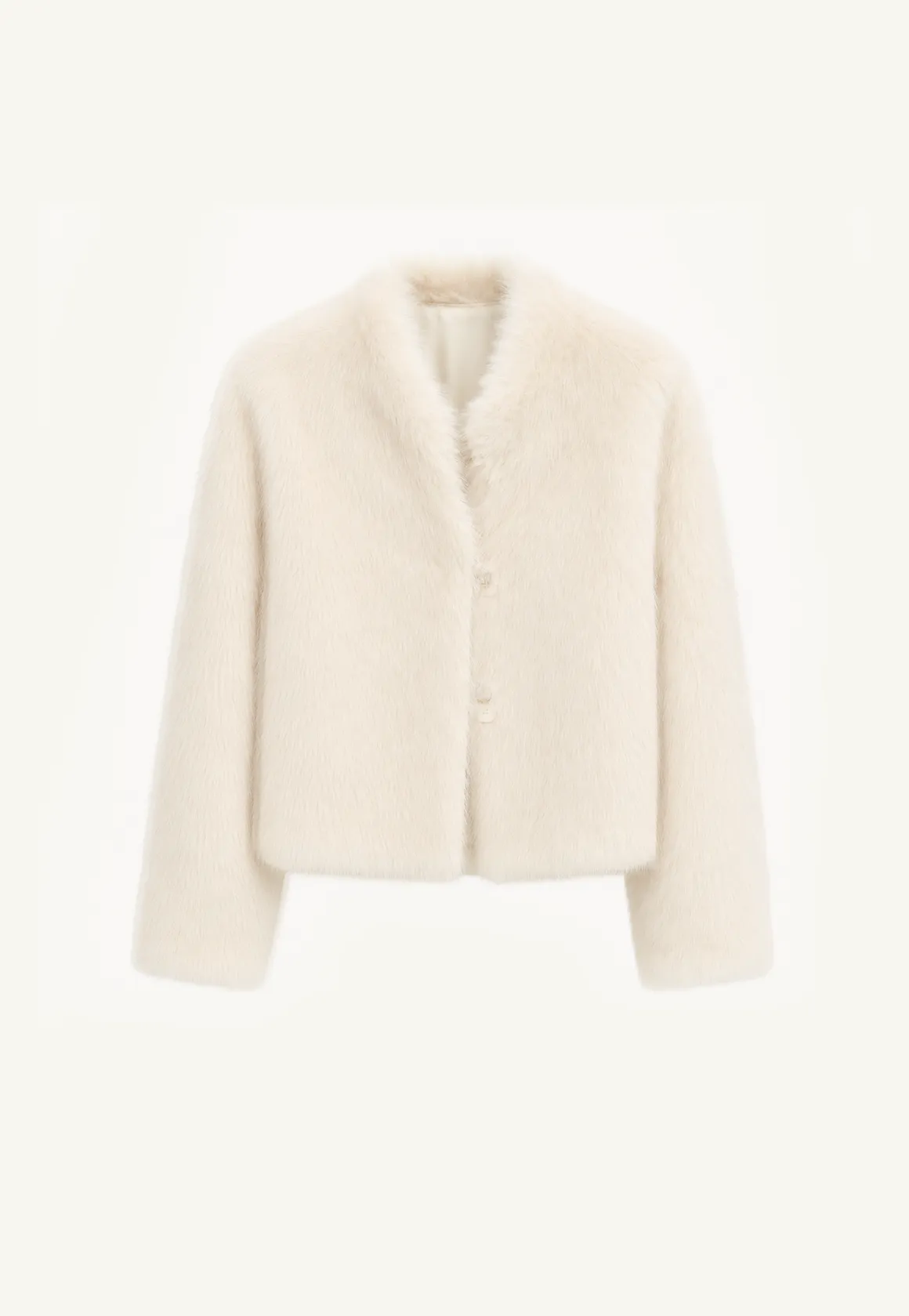 "Healing Eros" casual stand-up collar short Toscana Shearing Coat winter