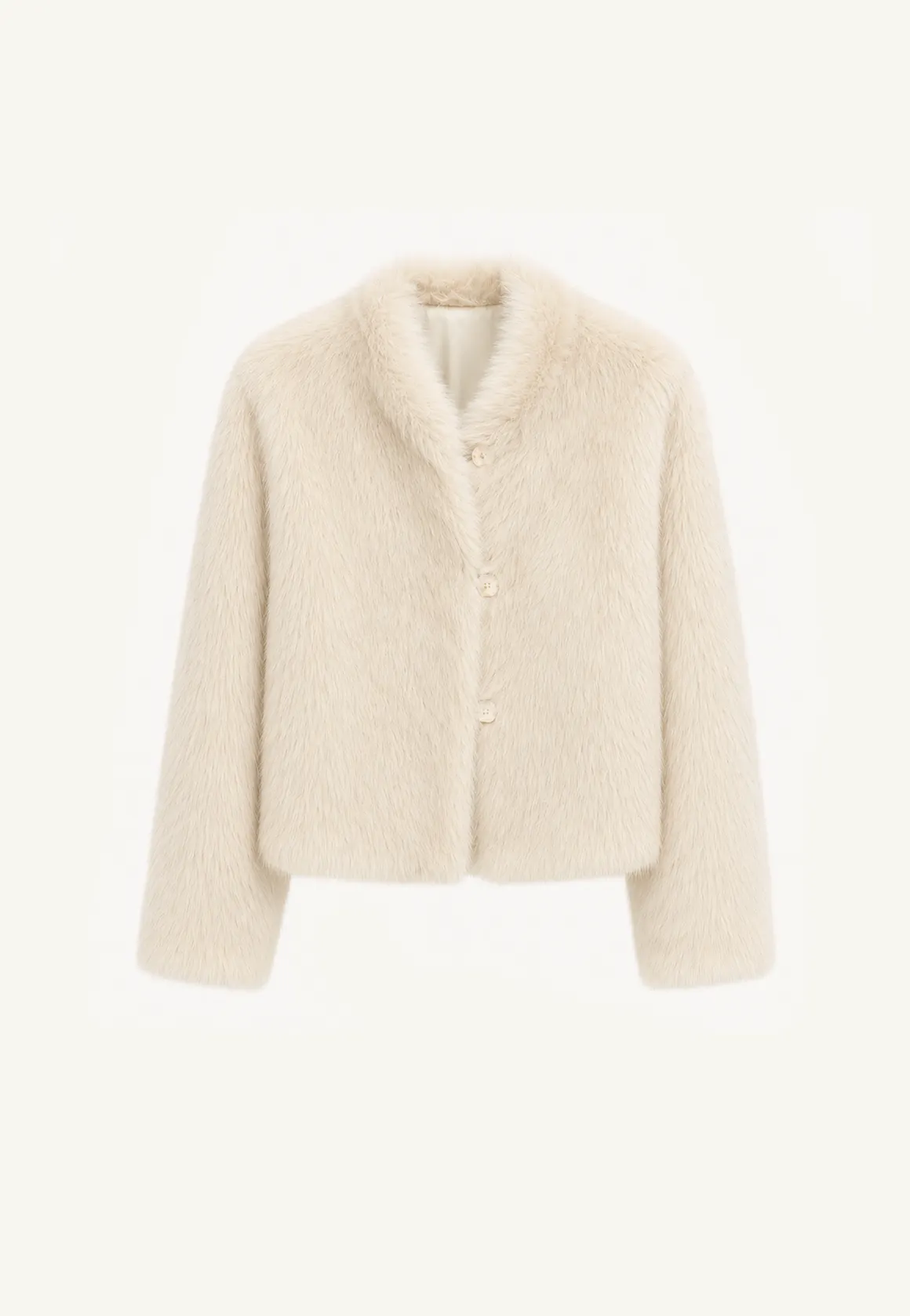 "Healing Eros" casual stand-up collar short Toscana Shearing Coat winter