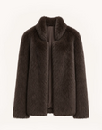 "Heartbeat Mark" Toscana Shearing women's short fur coat