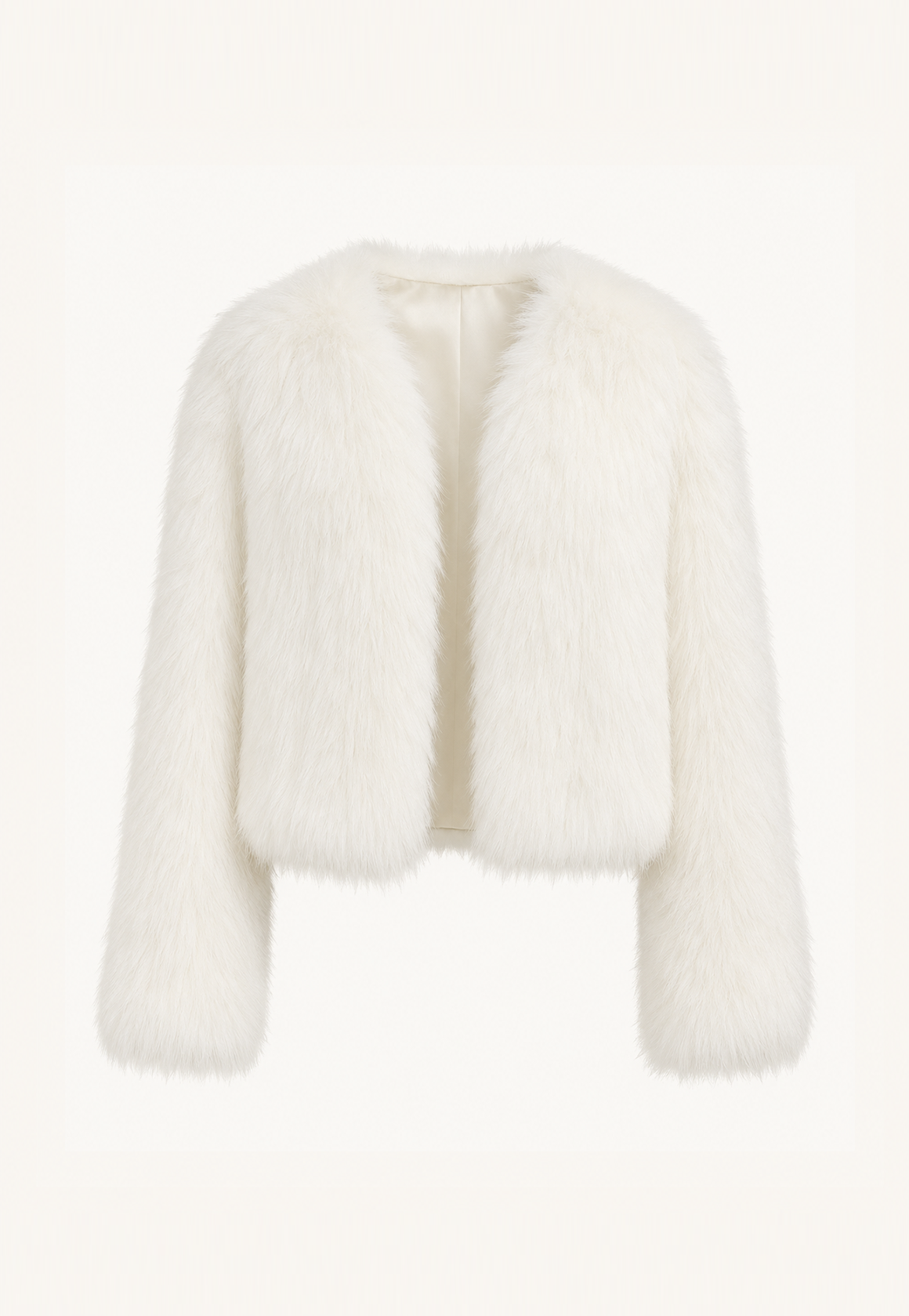 Letrans Women's Short Fox Fur &amp; Leather Coat "Free Spirit Collection"