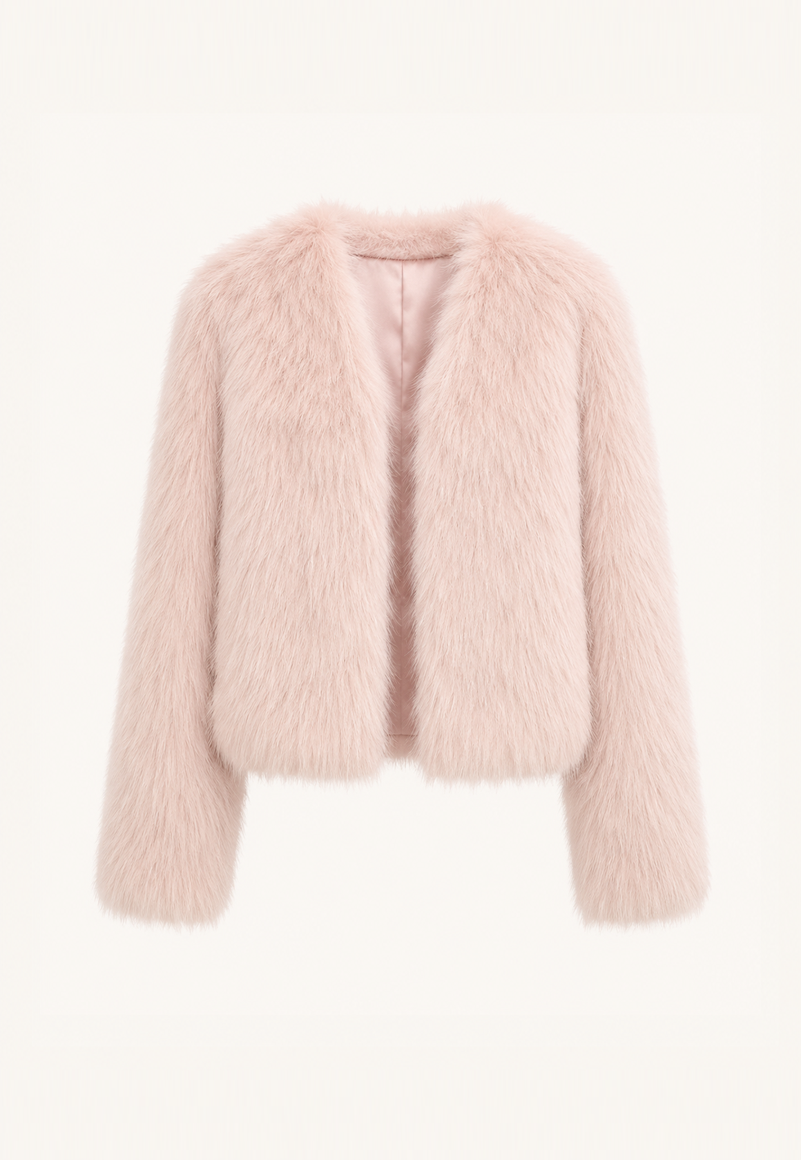 Letrans Women's Short Fox Fur &amp; Leather Coat "Free Spirit Collection"