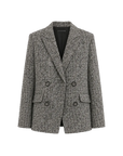 "Long Night Meteor" Limited Edition Italian Imported Yarn Fashionable Chanel Style Tweed Suit Jacket