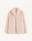 "Long Nocturne" imported fox fur retro short coat for women
