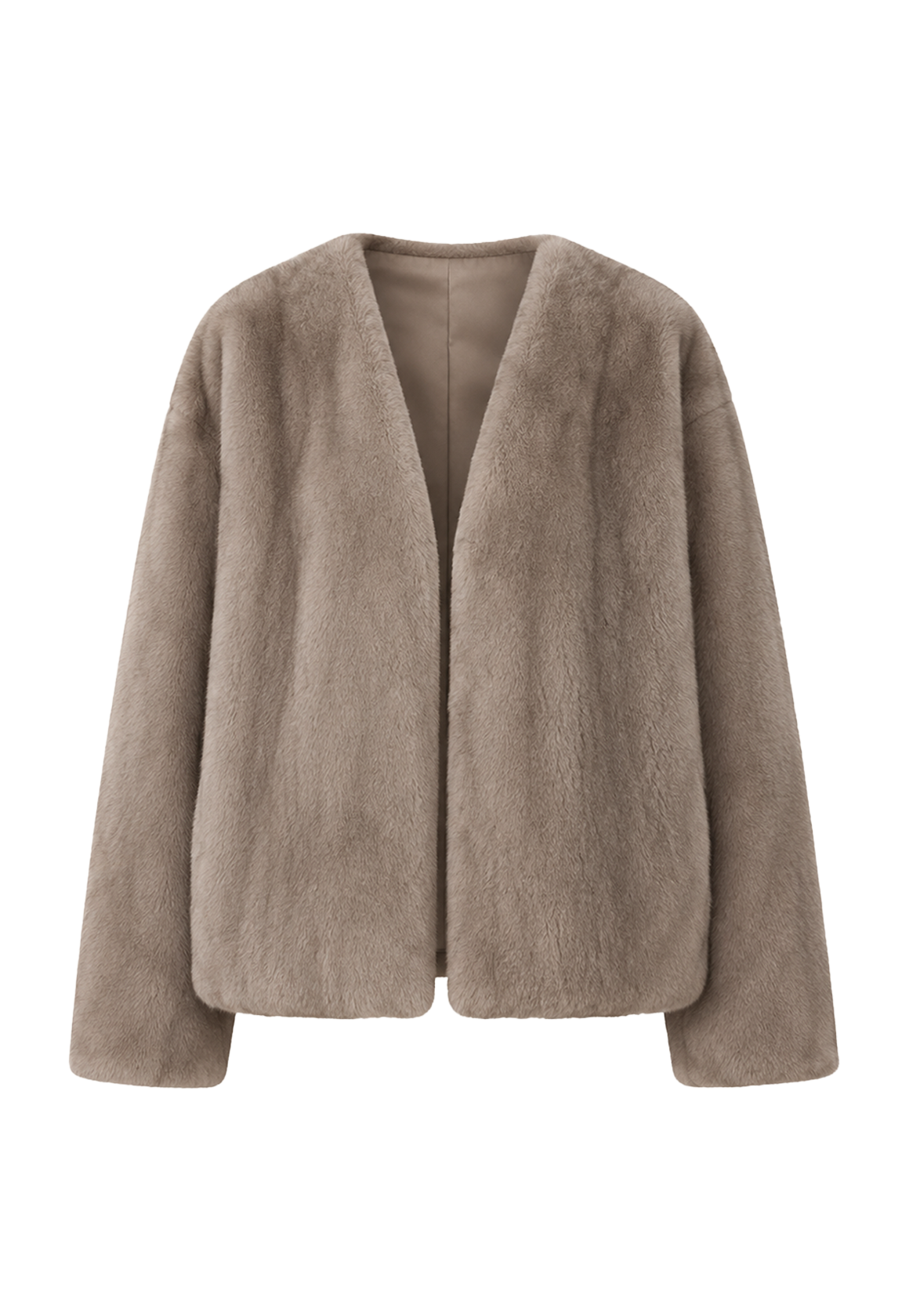 Louvre II Imported Simple Whole Mink Short Coat