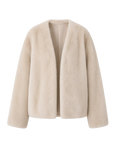 Louvre II Imported Simple Whole Mink Short Coat