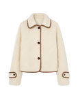 "Modern Milk Cafe" imported Hill fur merino shearing coat
