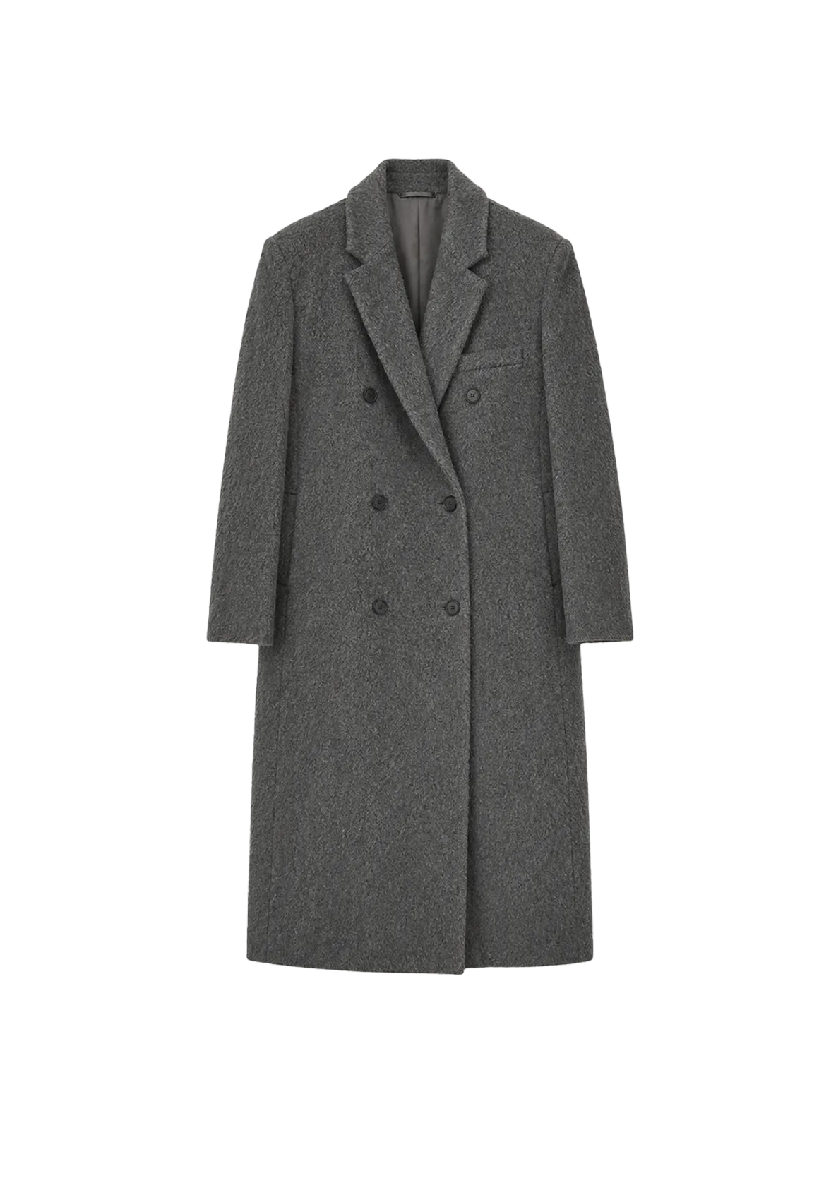 "Opium Nights"Women's Double-Breasted Blazer Coat with Straight Shoulders