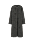 "Parisian Affair"Circle Long Fur Toggle Coat for Women