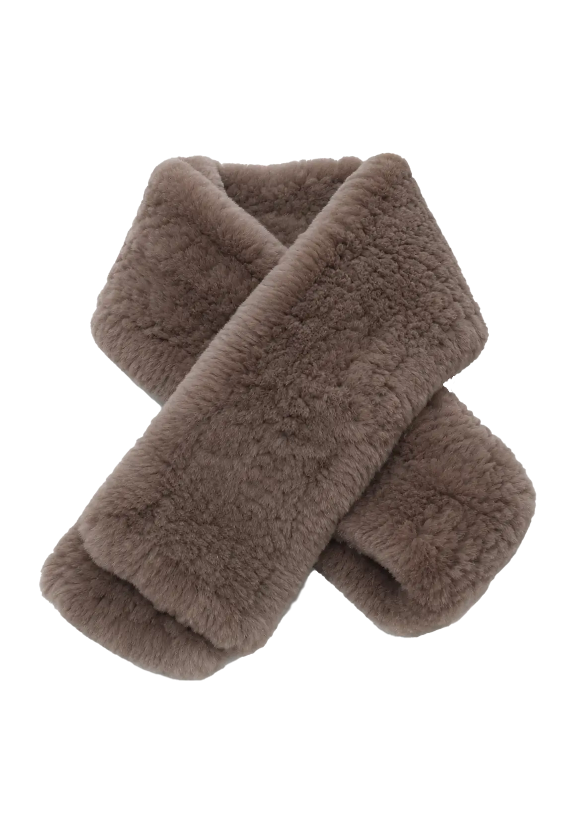 Rex rabbit fur long fur scarf woven double-sided real fur scarf for women