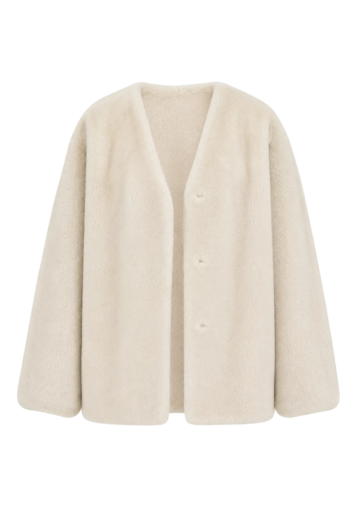 Swiss Snow Mink Velvet Fur Coat
